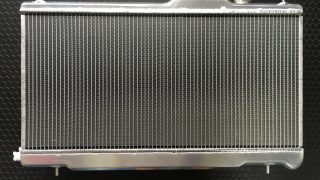 レガシィB4 BE5 BH5 型　アルミ二層ラジエーター レガシーBE5/BH5 放熱コーティング・ATクーラー内蔵・オールアルミ